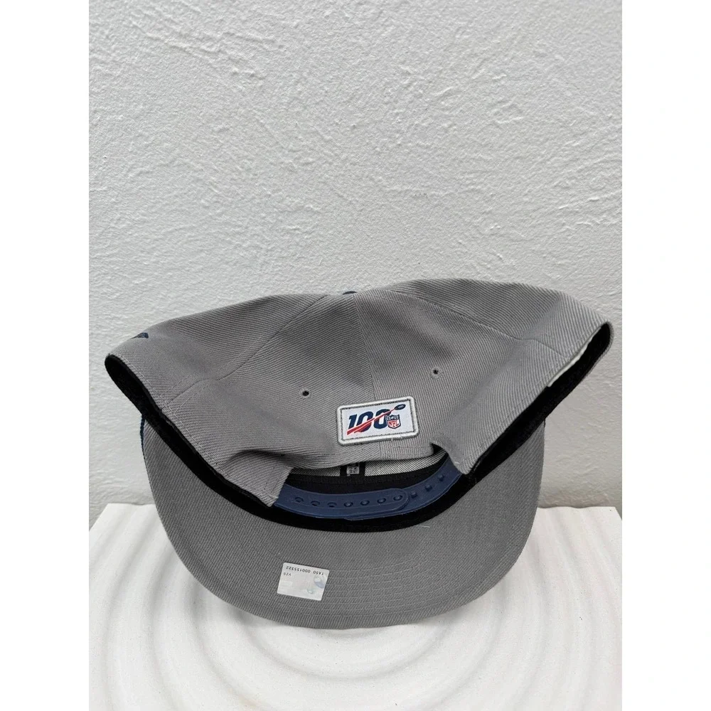 New Era 9FIFTY Dallas Cowboys NFL‎ Vintage Snapback Hat Gray Blue OSFM